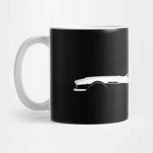Aston Martin DBS Silhouette Mug